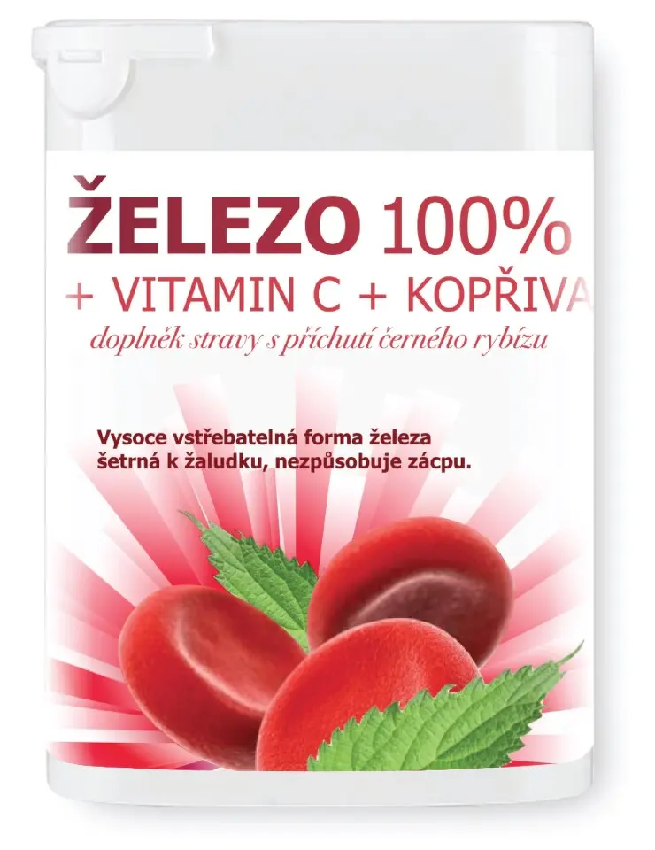 12991-zelezo 100 + vitamin c + kopriva tbl.90